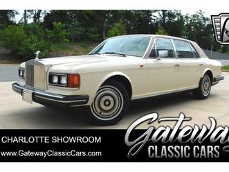 1986 rolls-royce silver spur sedan