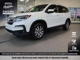 honda pilot 2022 ex-l awd navy 7 passagers d