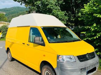 VOLKSWAGEN TRANSPORTER T5 vw-t5-1-9tdi-hochdach-camping-camper-langer-radstand