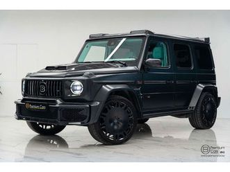 mercedes classe g 63 amg g800 brabus masterpiece! ppf / massage / acc