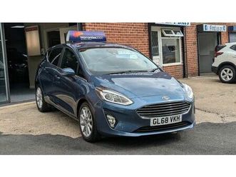 ford fiesta titanium - bal after £1000 px allowance £7990 t&c sat-nav lane assist bluetooth apple play -