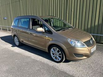vauxhall zafira exclusiv 5-door