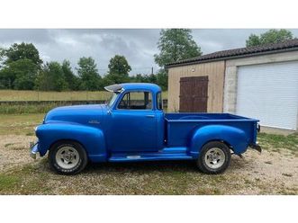 1954 chevrolet 3100 bleu automatique, 3 vitesses conduite...