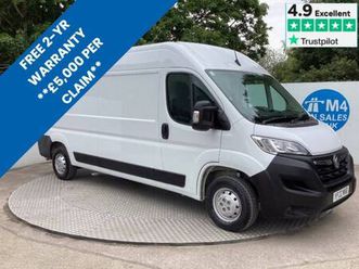 2022 vauxhall movano cdti 3500 biturbo dynamic lwb m/r a/c euro 6 lwb panel van diesel manual