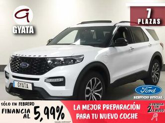 ford explorer 3.0 phev st-line awd 450