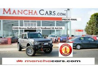 ford bronco 2.7 ecoboost v6 badlands 335 auto.