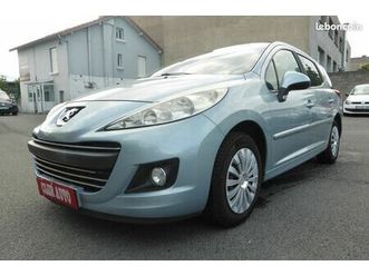 peugeot 207 sw 1.6 hdi 112cv active/2010/toit pano/reg/clim