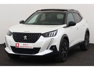 peugeot 2008 1.2 puretech 1.2 i + carplay + leder + camera + pdc + cruise + pano dak + alu 18
