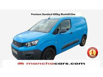 peugeot partner 1.5bluehdi premium standard 600kg 75