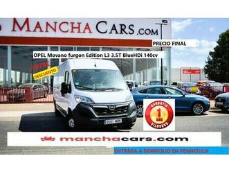 opel movano ch.cb. 2.2 bluehdi base 140 l3 3500