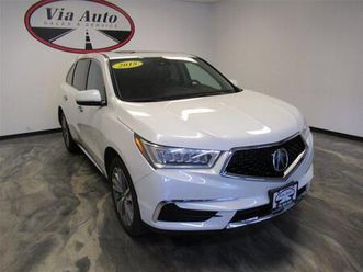 used 2018 acura mdx 3.5l w/technology package