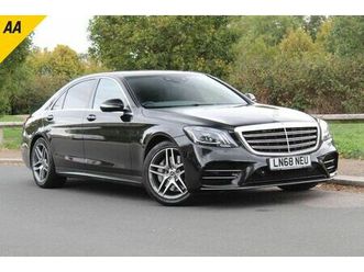 mercedes-benz s class 2.9 s350l d amg line automatic black 2018