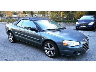 cabriolet 2.4 nybesiktad nyservad toppskick