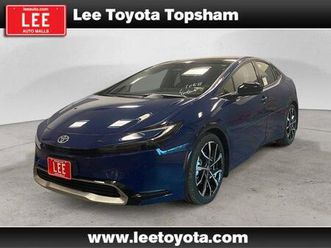 new 2025 toyota prius plug-in hybrid xse premium