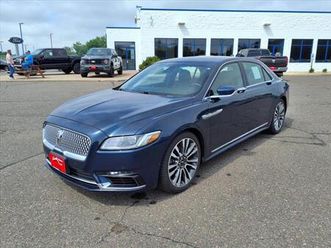 used 2017 lincoln continental reserve
