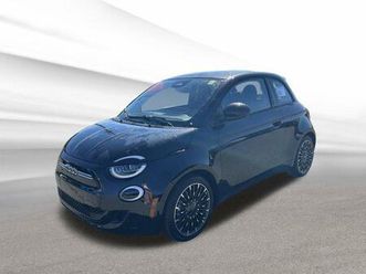 new 2025 fiat 500 e (red) edition