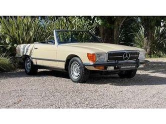 1973 mercedes sl class jaune automatique, 4 vitesses cond...
