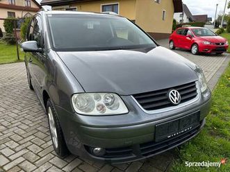volkswagen touran 2006 1.9 tdi 105km alufelgi klima navi kamera lipnica mala - sprzedajemy.pl