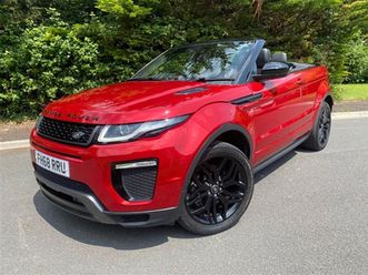 2.0 td4 hse dynamic convertible 2dr diesel auto 4wd euro 6 (start/stop) (180 ps)