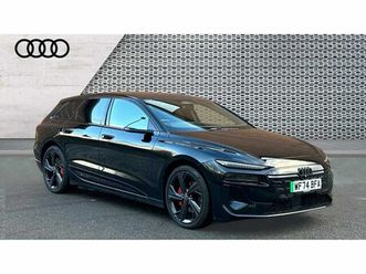 audi a6 avant e-tron launch edition performance