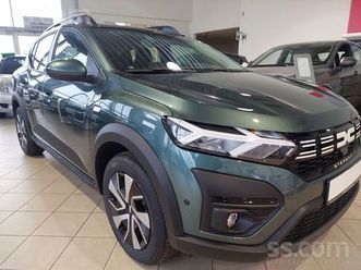 dacia sandero, cena 17 620 €. jauns dacia sandero stepway eco-g 100 automātiskais (lpg) - - sludinājumi