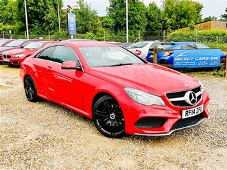 3.0 e350d v6 bluetec amg sport coupe 2dr diesel g tronic+ euro 6 (start/stop) (252 ps)