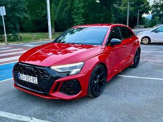 audi rs3 550ks 8y performance, milltek, b&o, pdv, garancija!, 2022 god.