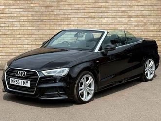 audi a3 cabriolet 1.4 a3 s line tfsi 2dr