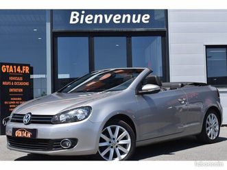 volkswagen golf cabriolet 2.0 tdi 140 fap bluemotion technology carat
