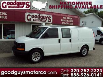 used 2013 gmc savana 1500 work van