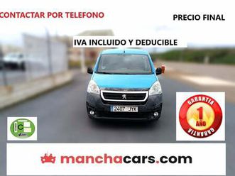 peugeot partner furgón 1.6bluehdi confortpack l1 75