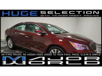 used 2015 buick lacrosse leather