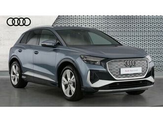 audi q4 q4 210kw 45 82kwh s line 5dr auto [leather]