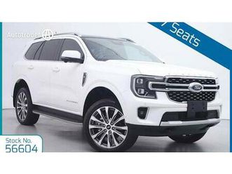 2023 ford everest platinum (4wd) for sale $77,992