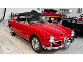 1961 alfa romeo giulietta spider veloce a vendre