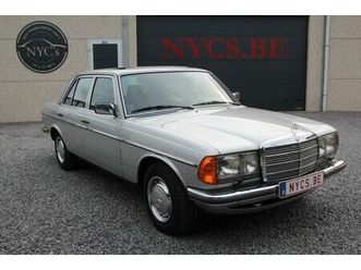 exceptionnelle mercedes 280e w123-etat concours