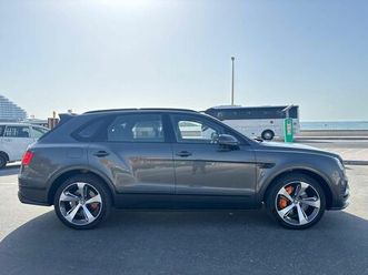 bentley bentayga warranty and full options gcc