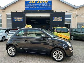 a saisir fiat 500 1.2 essence 124.800kms clim toit pano garantie 1an possibilite 3 ans