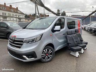renault trucks trafic l2h1 3t blue dci 150 bva9 double cabine sieges demontables 5pl gsr2 exclusive
