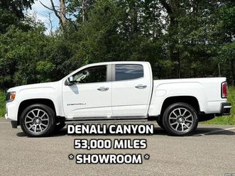 used 2021 gmc canyon denali