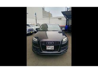 audi q7 2014 seminuevo gasolina automático en lima