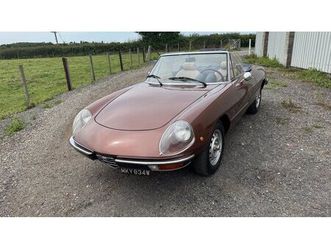 1981 alfa romeo spider 1600 a vendre