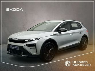 skoda elroq - elektromotor 84 kwh 340pk rs €3.000, - inruilpremie