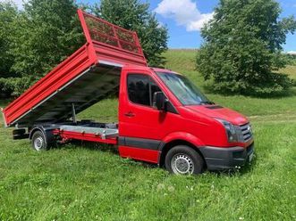 volkswagen crafter 2.0tdi novy 3s sklapeč 3,8m sklápěč - sklápěč nafta