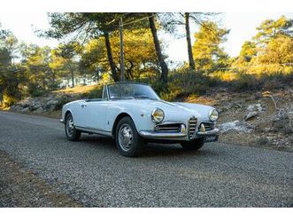alfa romeo giulietta spider veloce 1300 1960