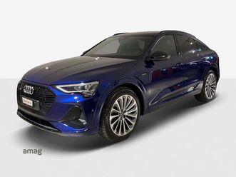 e-tron sportback 55 s line black edition