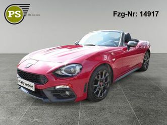 abarth 124 spider 1.4 multiair turbo navi leder 2farbig