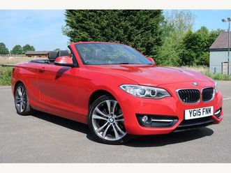BMW SERIE 2 CABRIOLET 220 2-0-220d-sport-auto-euro-6-s-s-2dr