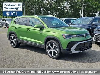 new 2025 volkswagen taos 1.5t sel