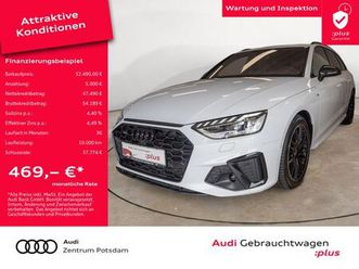 audi a4 avant s line 40 tfsi quattro matrix navi ahk